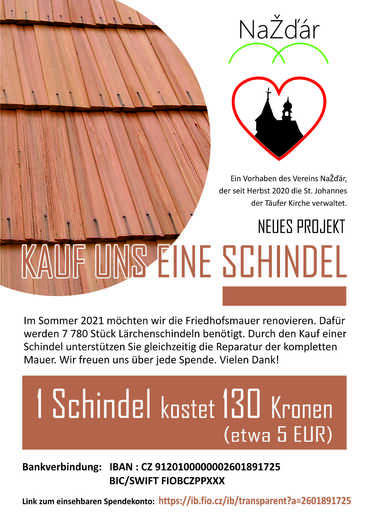 Kauf uns eine Schindel Kauf uns eine Schindel
